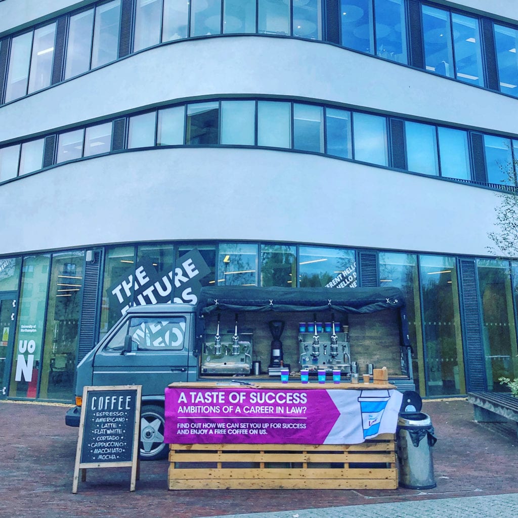 University of Law Coffee Van