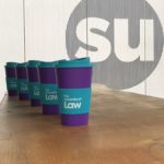 University of Law branded cups by Camper Cafe
