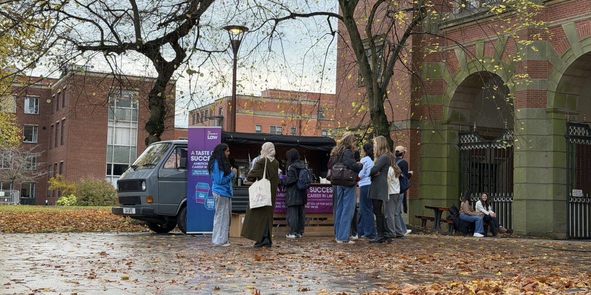 Birmingham University coffee van promo