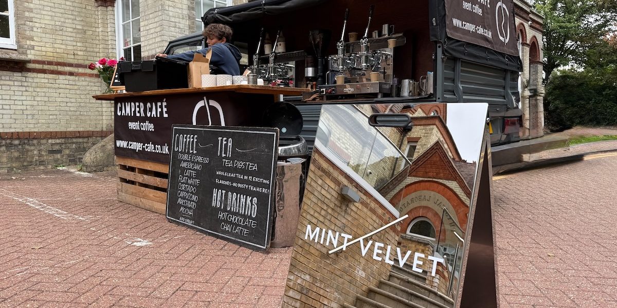 Mint velvet coffee treat Mint velvet coffee treat